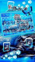 Keyboard Blue Tiger capture d'écran 1