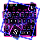 Neon Glisten Keyboard Tema APK
