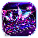 Twinkling Flash Butterfly Keyboard APK