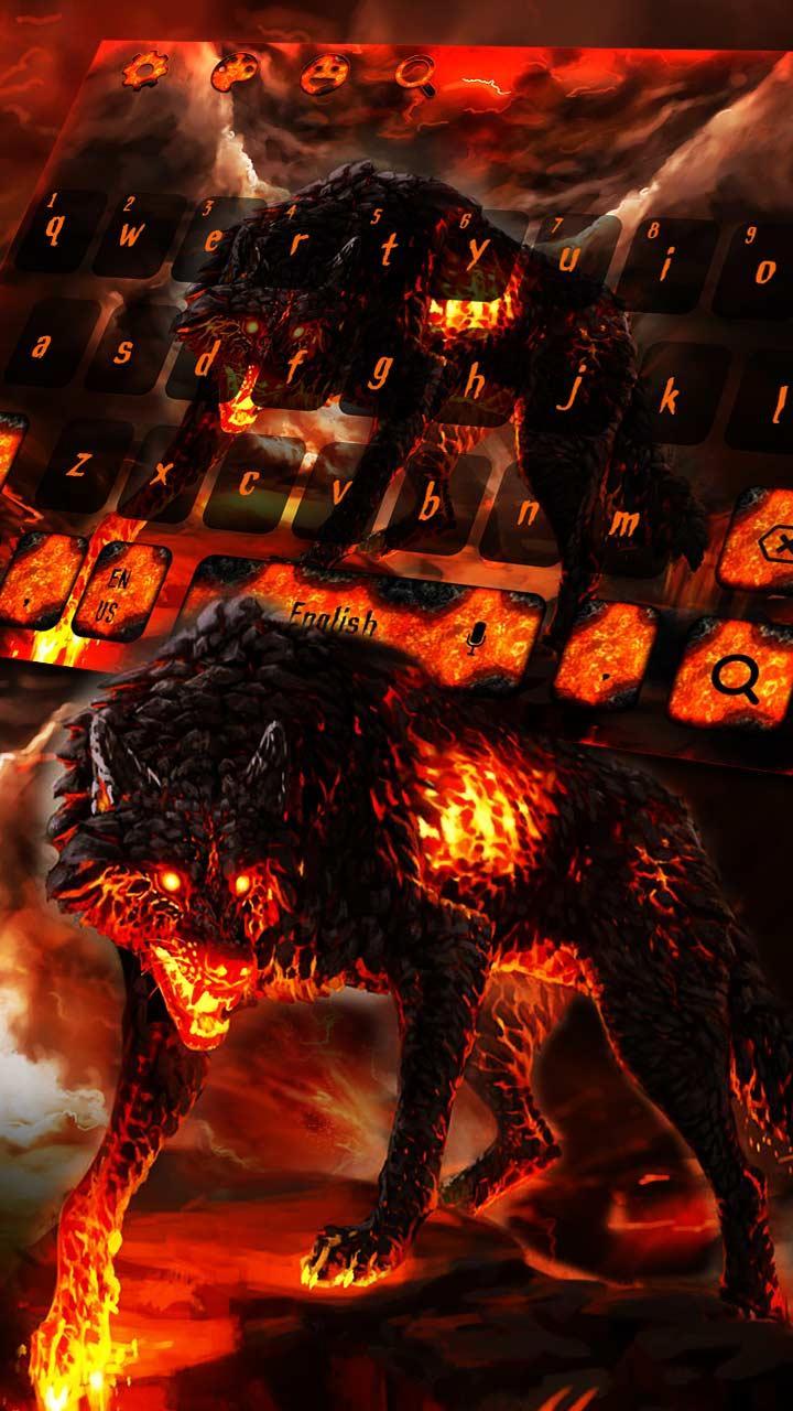 pic Lava Wolf Pictures lava bloody scary keyboard wolf theme