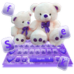 Cute Teddy Bear Keyboard Theme