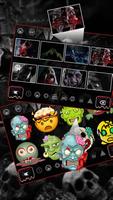 Tema del teclado del malvado zombie captura de pantalla 2