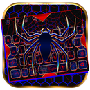 Glossy Amazing Spider Keyboard Theme-APK