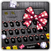 Cute Micky Bowknot Keyboard Theme
