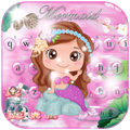 Cute Mermaid Keyboard