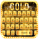 Gold keyboard theme APK