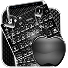 Cool Black Apple Keyboard Theme🍏 icône