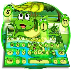 Baixar Cute Frog Nature Keyboard Theme🐸 APK