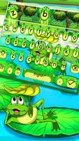 Cute Frog Nature Keyboard Theme🐸 capture d'écran 2