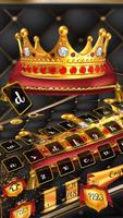Luxury Royal Crown Keyboard Theme capture d'écran 3
