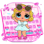 Lol Princess Glitter Doll Keyboard icon