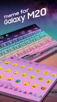 Tastatur-Theme für das Galaxy M20 Screenshot 1
