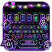 Neon LED Flash Keyboard Theme