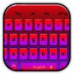 Red Purple Gradient Keyboard Theme
