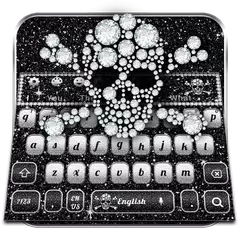 Descargar APK de Diamond RIP Skull Keyboard Theme