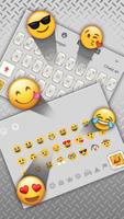 Cute Funny robot Keyboard theme تصوير الشاشة 2