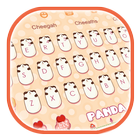 Cute Panda Keyboard Theme icône
