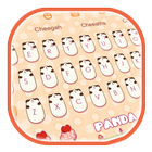 Cute Panda Keyboard Theme icon