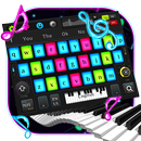 多彩的Midi音樂鍵盤主題 APK