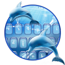 Cute Ocean Dolphin Keyboard Theme APK