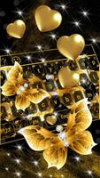 Keyboard golden butterfly syot layar 1