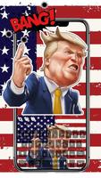American Trump Keyboard 2019 Plakat