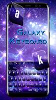 Fantasy Galaxy Dream Keyboard Theme Affiche