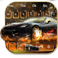 Fire Sports Car Keyboard🚕