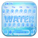 Blue fresh waterdrop keyboard theme APK