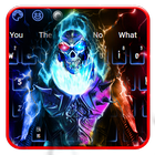 Neon Ghost Keyboard Theme icône