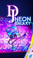 Mor Neon DJ Klavye Ekran Görüntüsü 1