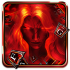 Bloody Vampire Dark Shadow Lord Keyboard Theme icono