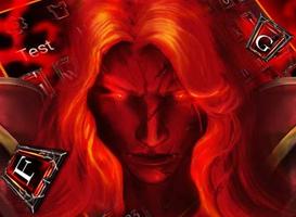 Bloody Vampire Dark Shadow Lord Keyboard Theme Poster