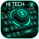 Green High Tech Keyboard Theme APK