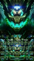 Hell Warden Skull God Keyboard Theme poster