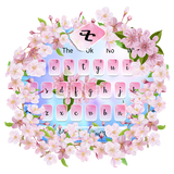 Beau thème de clavier de fleurs de cerisier🌸 icône