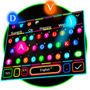 Neon LED Sparkle Lights Keyboard Theme ✨ APK