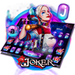 Animated Evil Girl Keyboard Theme