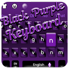 Simple Black Purple Keyboard Theme icon