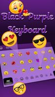 Simple Black Purple Keyboard Theme screenshot 3