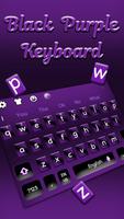 Simple Black Purple Keyboard Theme poster