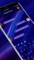 Clavier bleu clair pour Huawei P30 capture d'écran 3