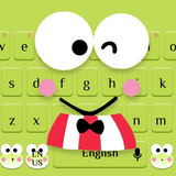 Cute Frog keyboard icône