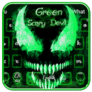 Green Evil Devil Keyboard Theme APK