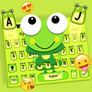 Cute Cartoon Green Frog Keyboard Theme 🐸 APK