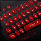 Clavier Métal Rouge Noir icône