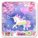 Le thème du clavier Fairy Unicorn APK