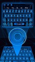 Blue Arc Reactor Keyboard Theme⚙️ پوسٹر