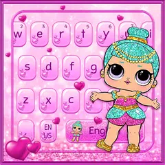 download Lol Little Girl Magic Keyboard Theme APK