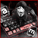 Fake Anonymous Mask Keyboard Theme APK